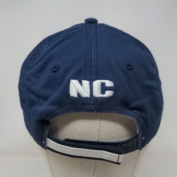 Topsail Island North Carolina Strapback Hat Blue OSFA Adjustable Embroidered - Picture 5 of 7